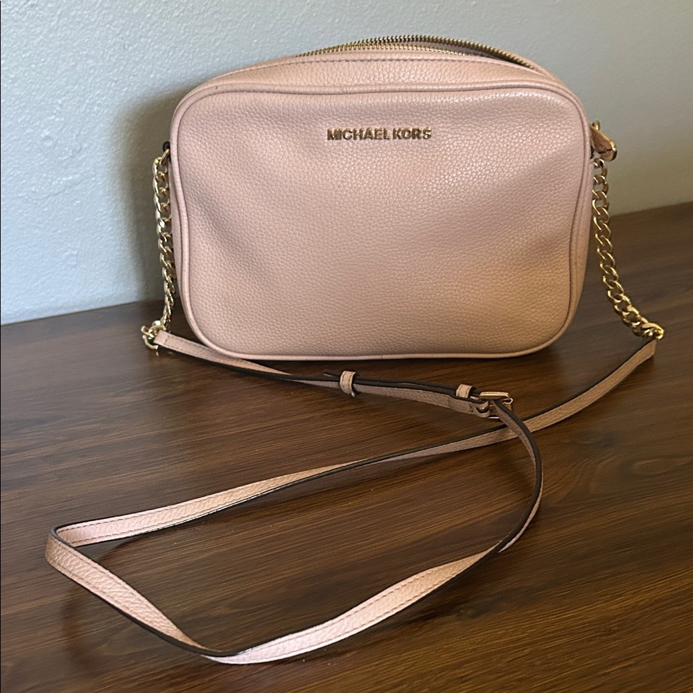Michael Kors Blush Pink Crossbody Bag